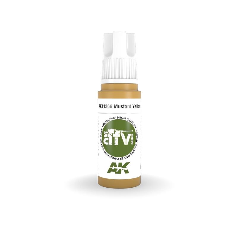 AK Interactive Acrylic Mustard Yellow