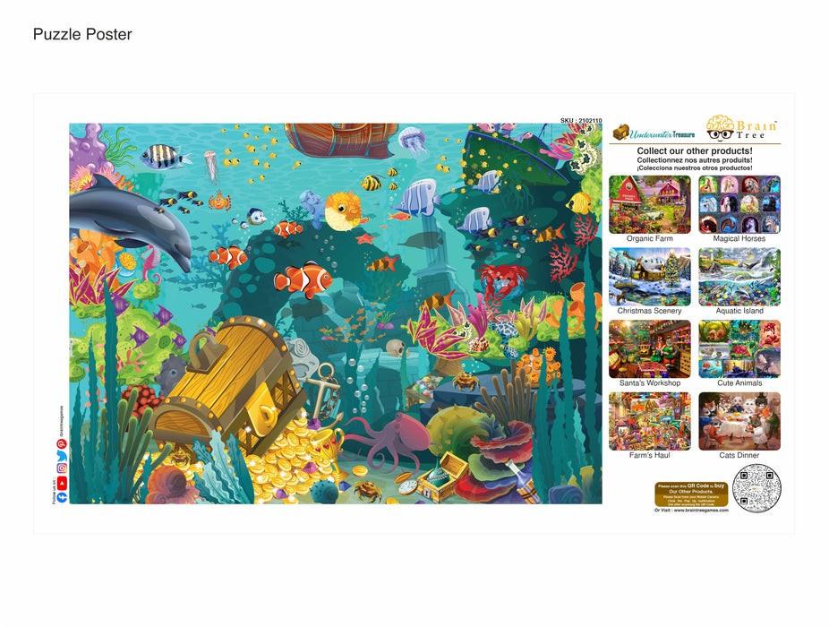 Underwater Treasure Jigsaw Puzzles 1000Pieces