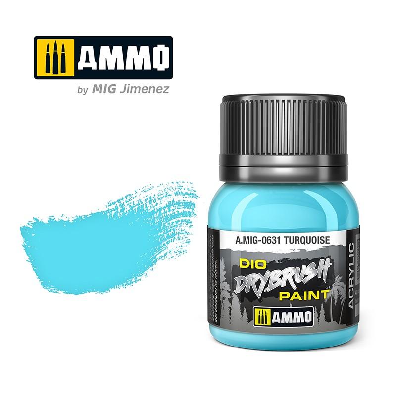 Ammo Drybrush Turquoise 40ml