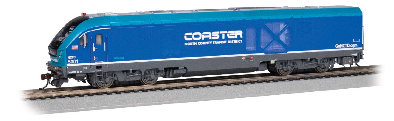 Bachmann NTCD Coaster #5001 Siemens SC-44 Chgr Loco w/DCC/Sound, HO