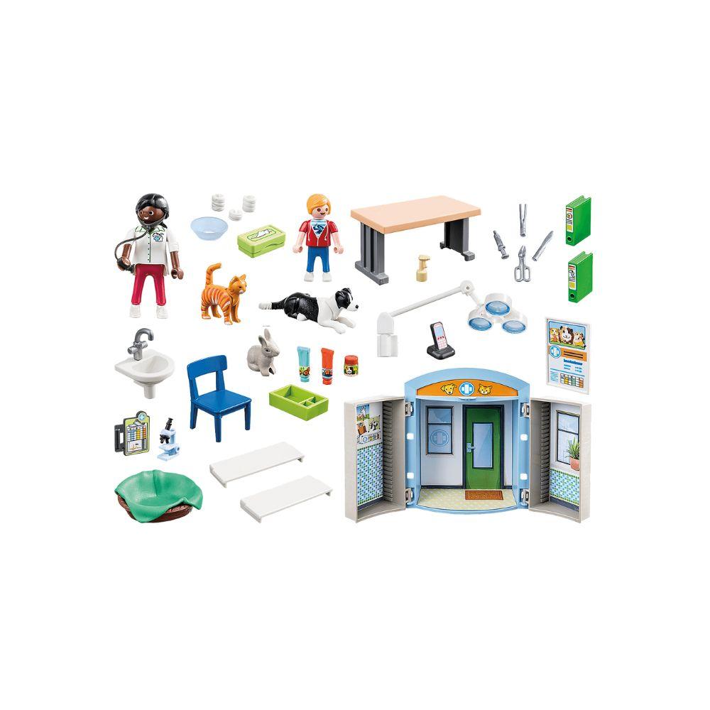 Playmobil Vet Clinic Play Box