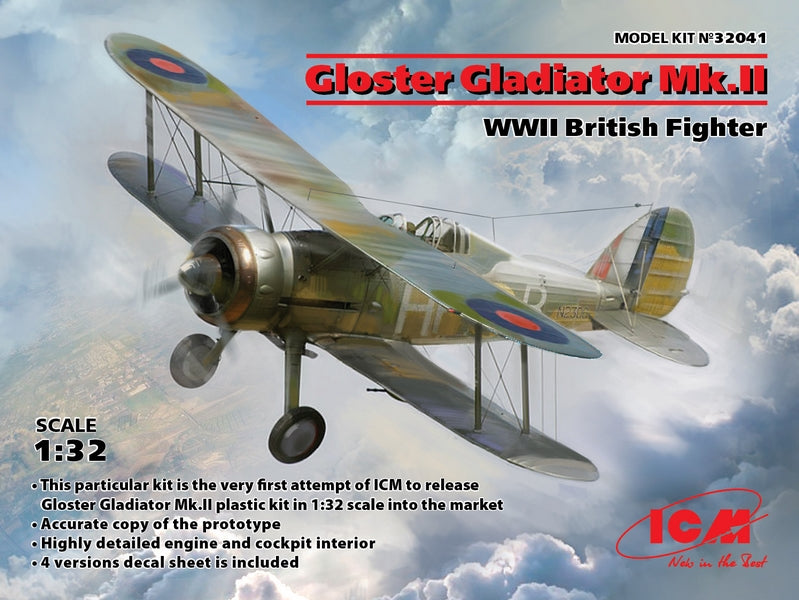 ICM 1:32 Gloster Gladiator Mk.Ii