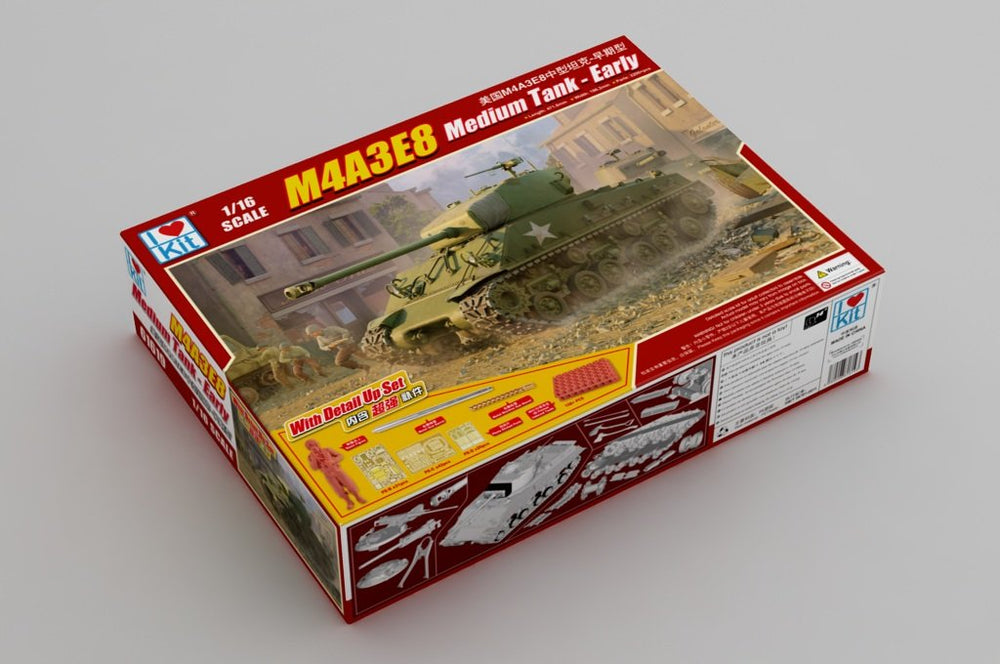 I Love Kit 1:16 M4A3E8 Medium Tank Early