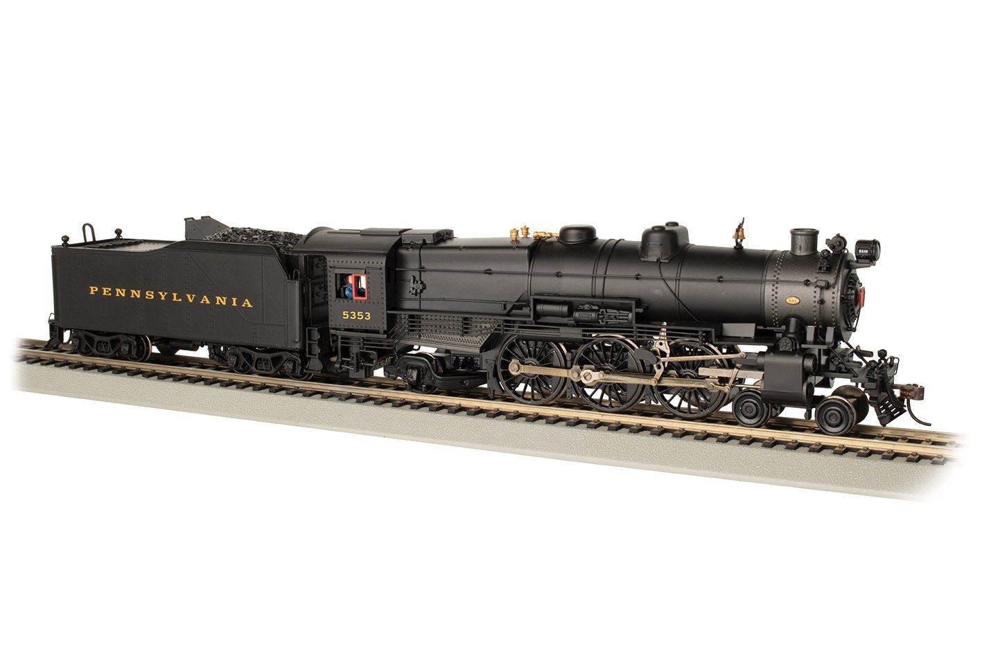 Bachmann Penn. RR #5353 K4 4-6-2 PacificLoco Pre Ware Slat Pilot,  HO