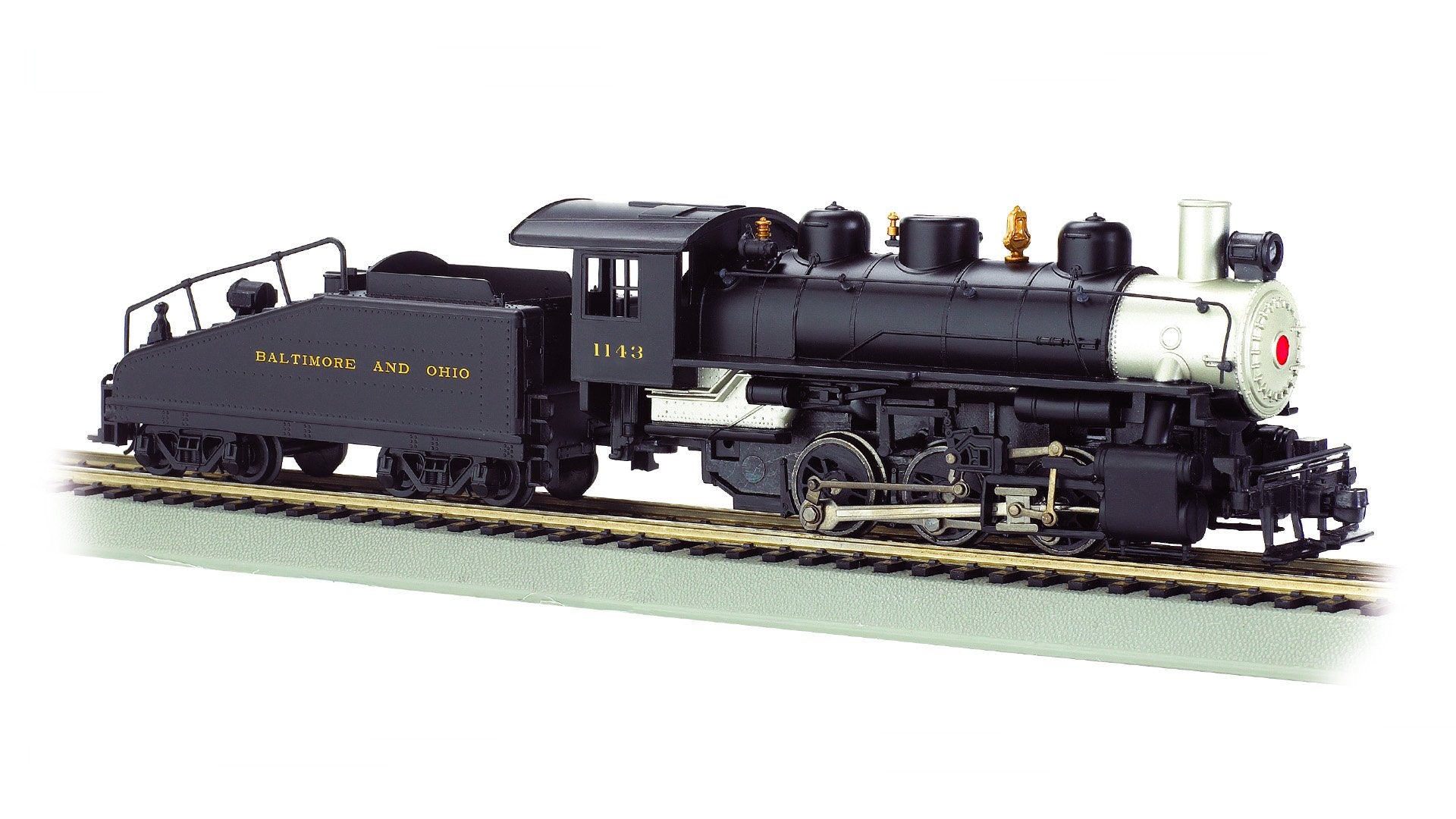 Bachmann Baltimore & Ohio USRA 0-6-0 Loco w/Smoke & Slope Tender, HO