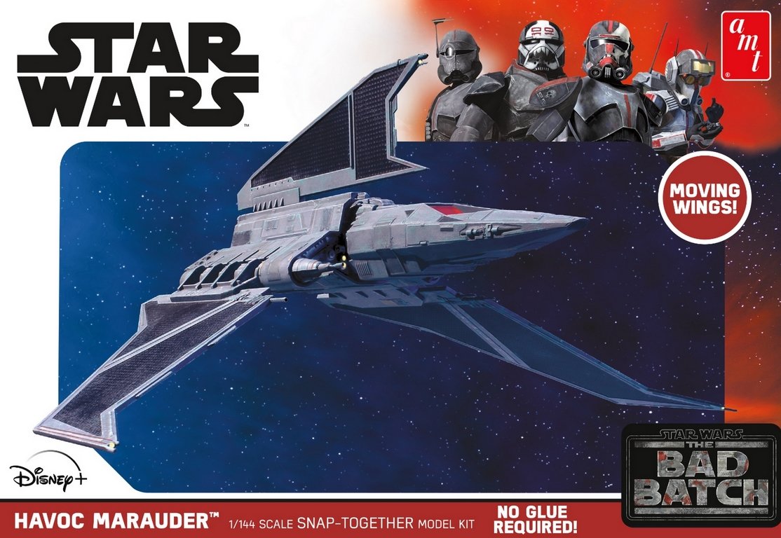 AMT 1:144 Star Wars The Bad Batch HavocMarauder