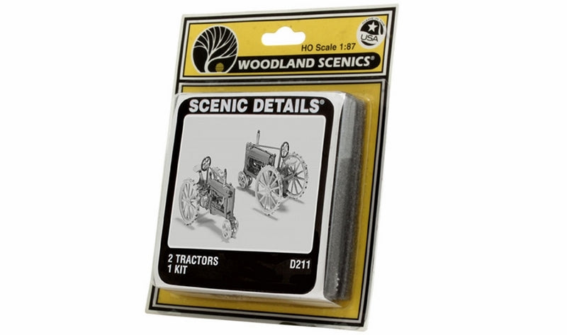 Woodland Scenics 2 Tractors (1929-1938)Sc Detl *