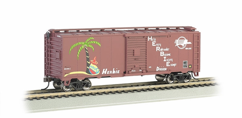 Bachmann Missouri Pacific Herbie 40ft Boxcar. HO Scale