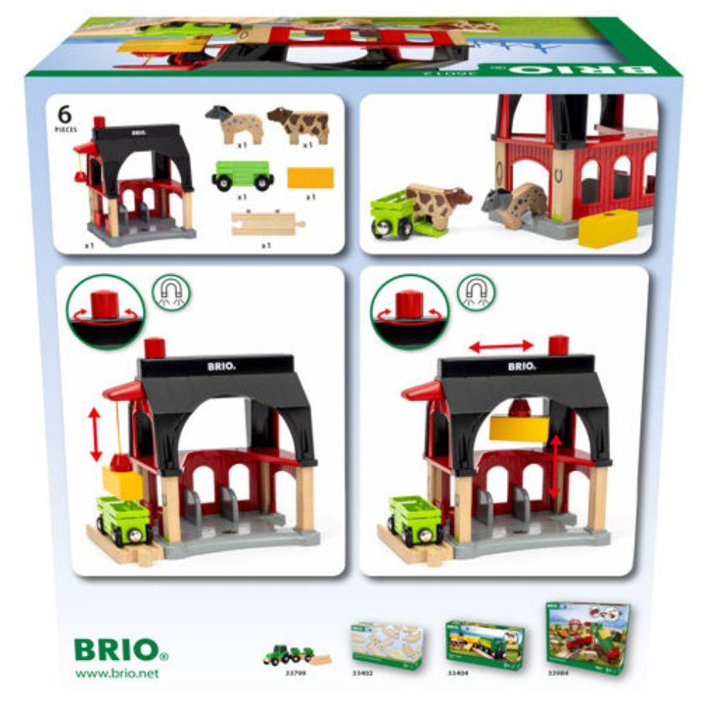 BRIO Animal Barn