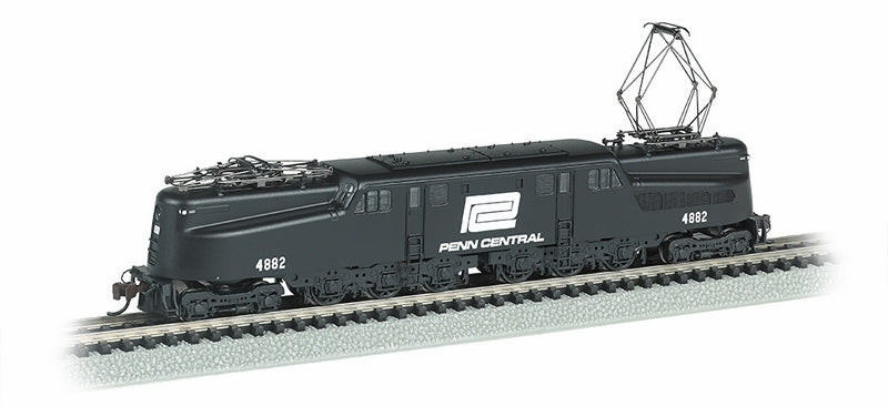 Bachmann Penn Central #4882 GG-1 Elec. Loco, B&W, DCC Ready, N Scale