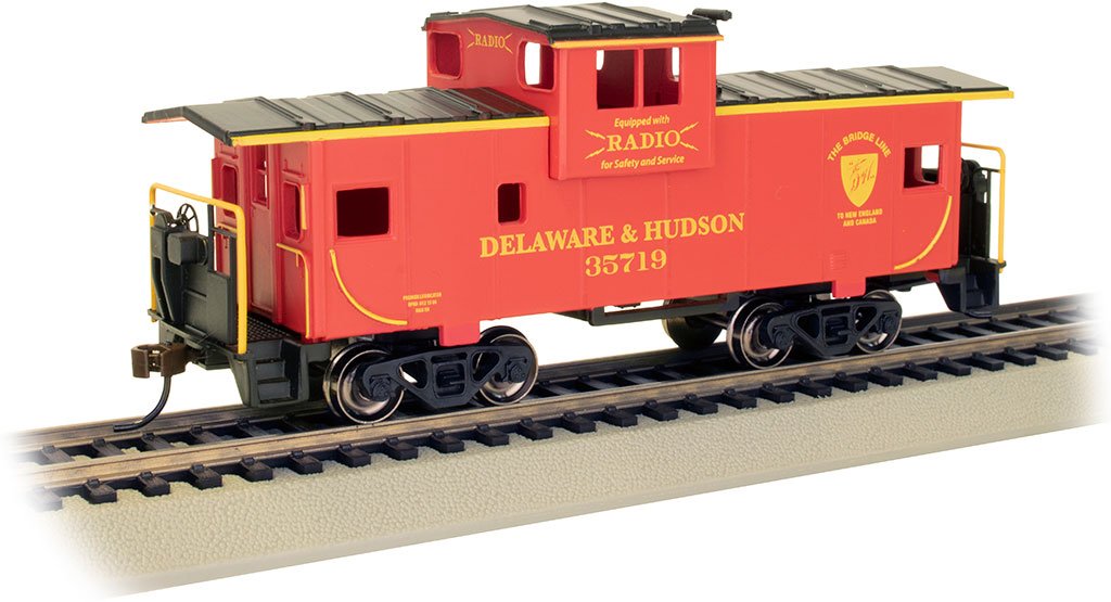 Bachmann Delaware & Hudson #35719 BridgeLine 36ft Wide-Vis. Caboose HO