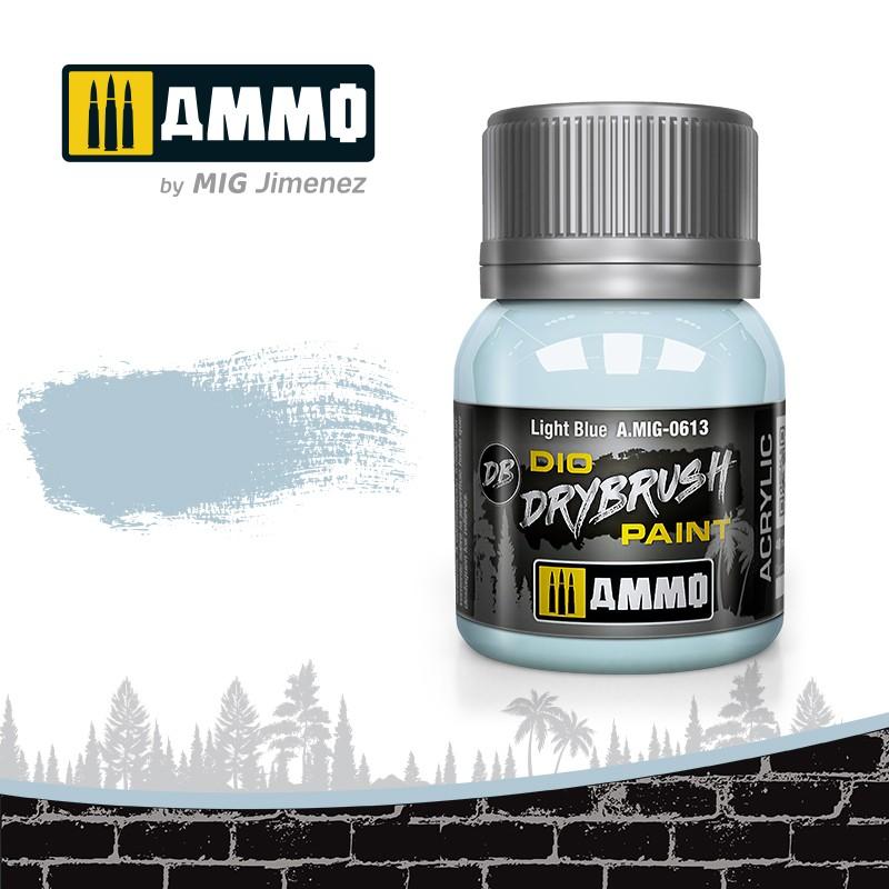 Ammo Drybrush Light Blue 40ml