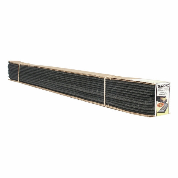 Woodland Scenics N Trackbed Strips Std 12/Pkg