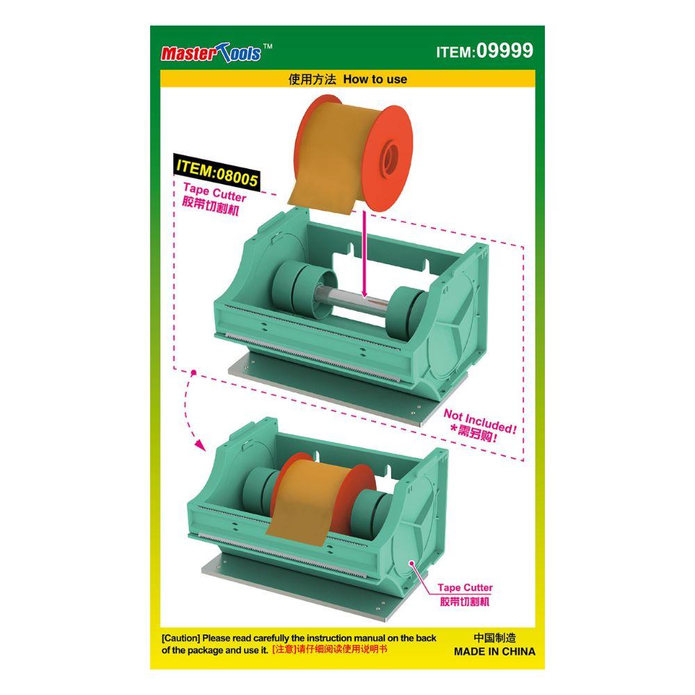 Master Tools Masking Tape 1 x 40mm withHolder