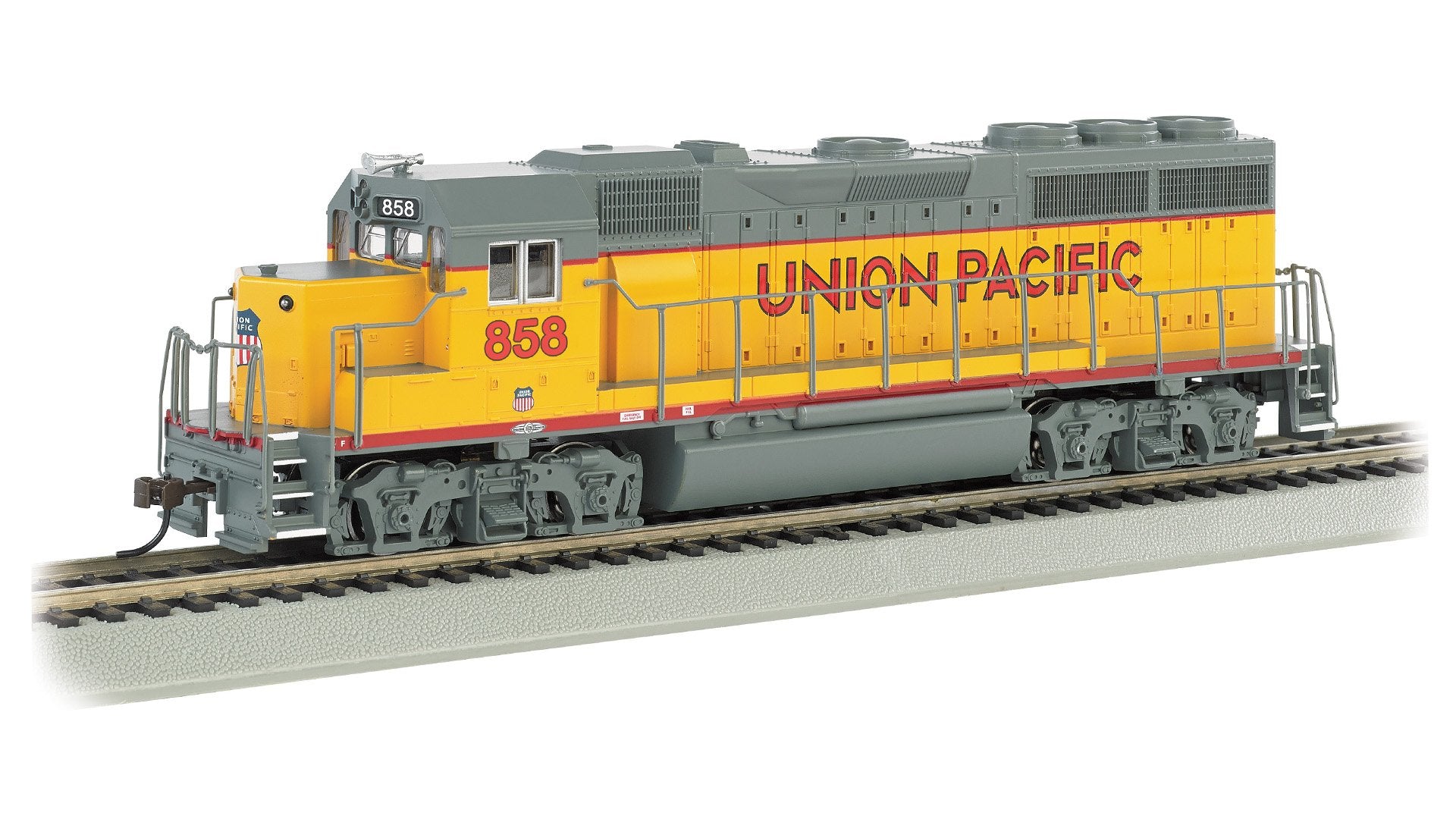 Bachmann Union Pacific #858 EMD GP40 Diesel Loco w/DCC/Sound, HO Scale