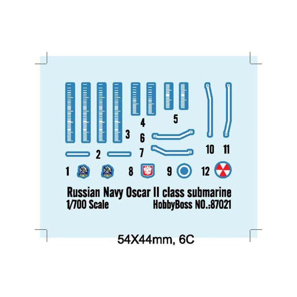 Hobbyboss 1:700 Russian Navy Oscar II Class Submarine