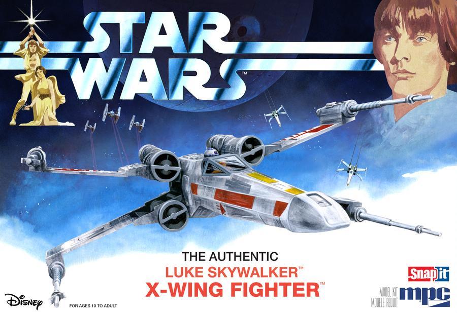 MPC 1:63 Star Wars: A New Hope X-Wing Fighter (Snap)