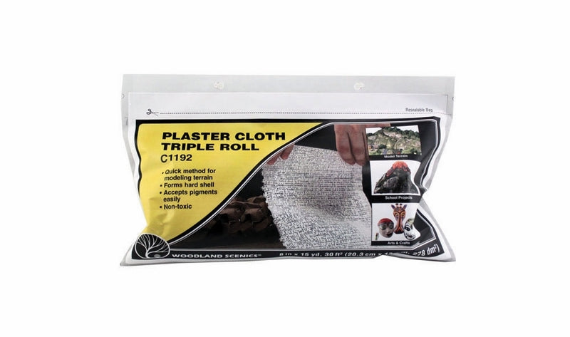 Woodland Scenics Plaster Cloth 30 Sq FtRoll