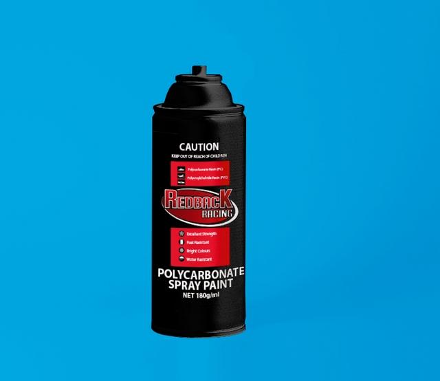 PAINT, P.CARB,TRANS. L.BLUE, 180ML SPRY