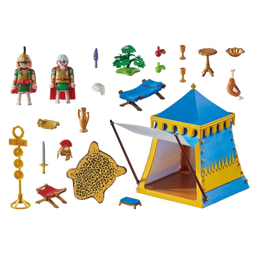 Playmobil Asterix Leader's Tent With Generals