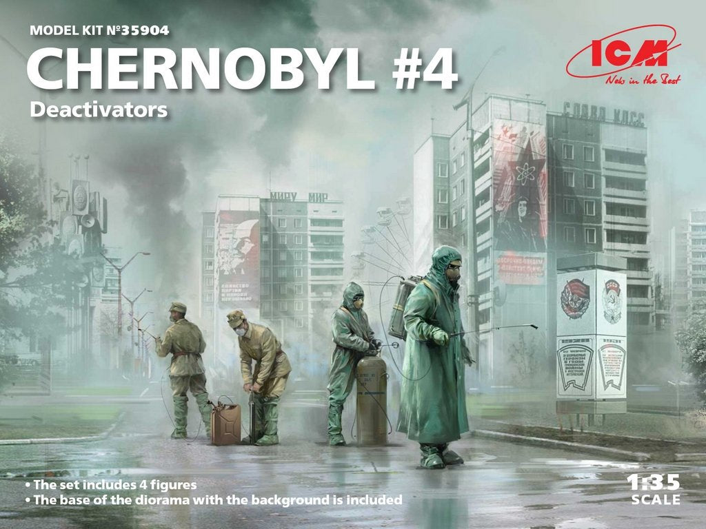 ICM 1:35 Chernobyl#4. Deactivators (4)