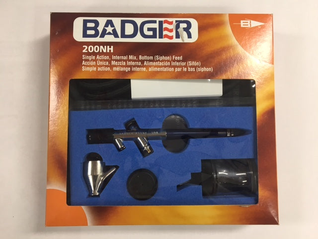 Badger 200Nh Airbrush Set Hose Jar & JarAdaptr