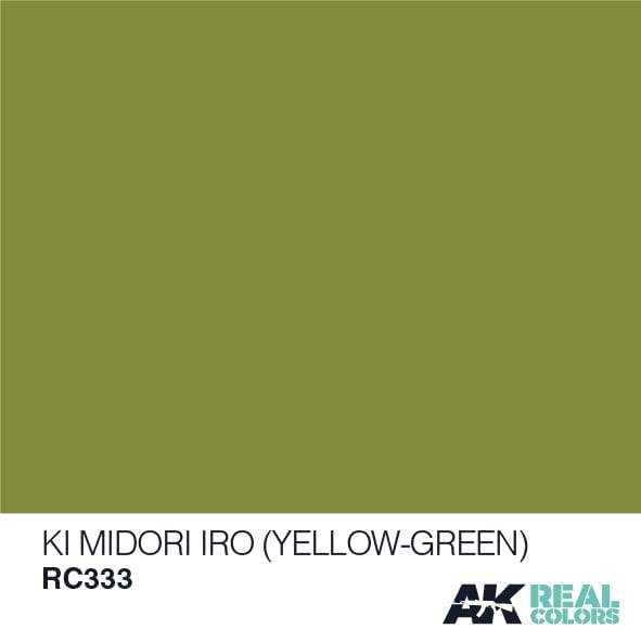 AK Interactive Real Colours Ki Midori Iro (Yellow-Green) 10ml