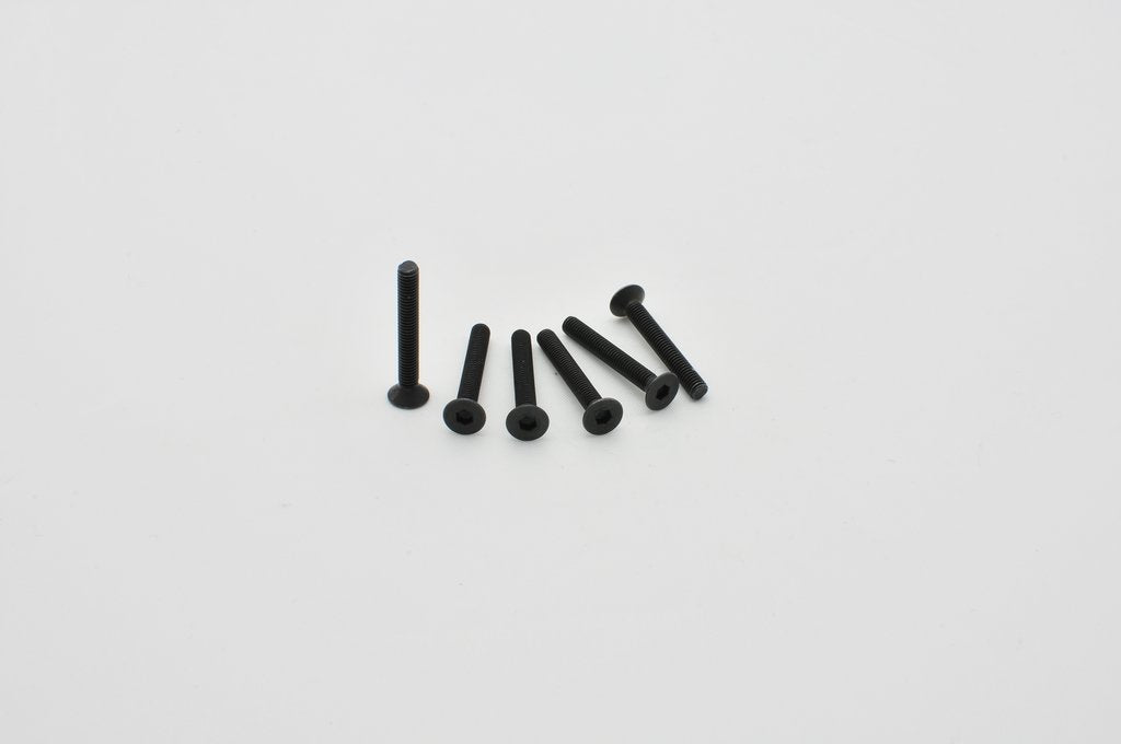 CEN Racing Flat Head Screws M3x22mm (6pcs)