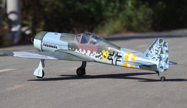 VQ Models Focke Wulf FW190AD9 Long Nose46/82 /EP, 1500mm WS 4Ch RC