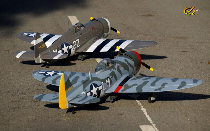 VQ Models P-47B 50-82 /EP 'Touch of Texas' D Day, 1500mm WS, 6Ch RC