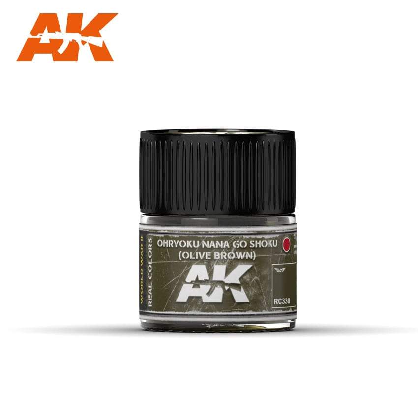 AK Interactive Real Colours Ohryuko NanaGo Shoku (Olive Brown) 10ml