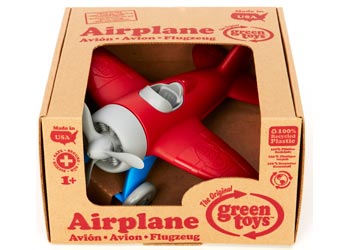 Green Toys Airplane Red