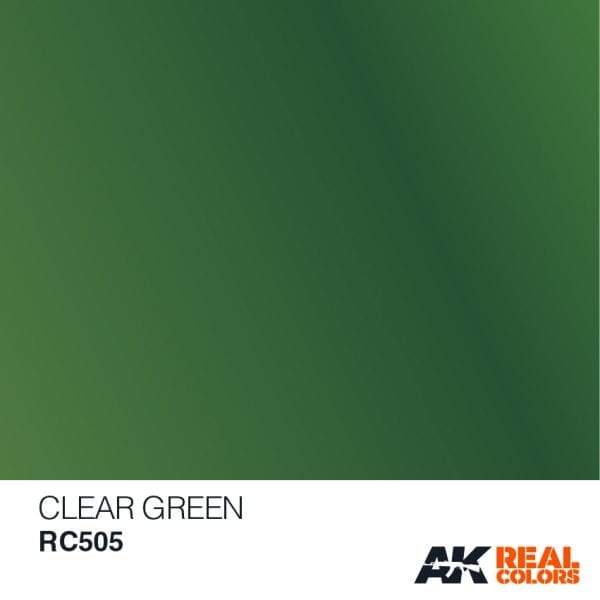 AK Interactive Real Colours Clear Green10ml