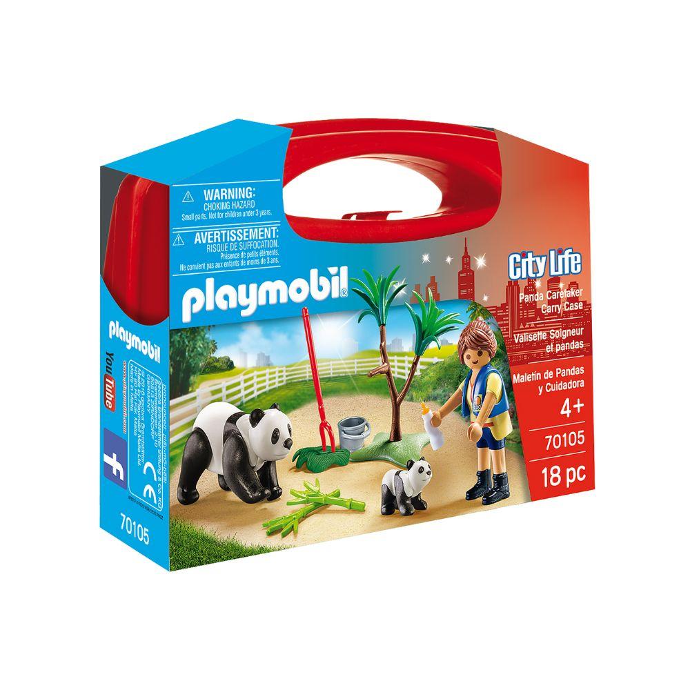 Playmobil Panda Caretaker Carry Case