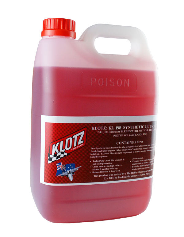 Klotz KL198 Heliglow Oil 5 Ltr