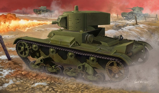 Hobbyboss 1:35 Soviet Ot-130 Flame Thrower Tank