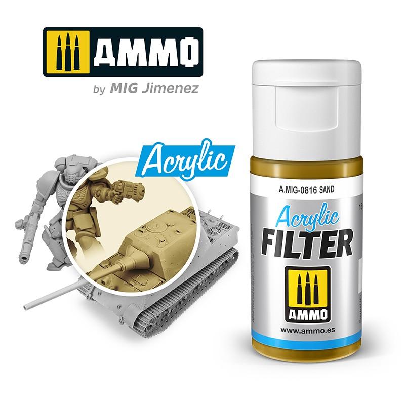 Ammo Acrylic Filter Sand