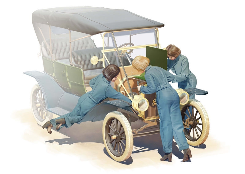 ICM 1:24 Usa Mechanics (1910S) (3)