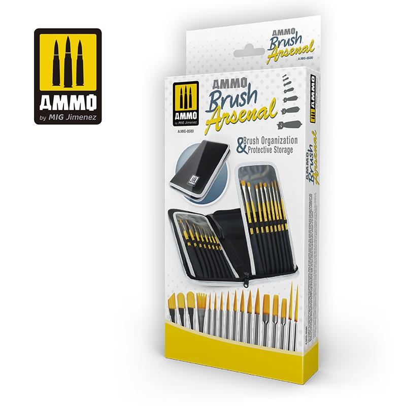 Ammo Brush Arsenal - Brush Organisation& Protective Storage