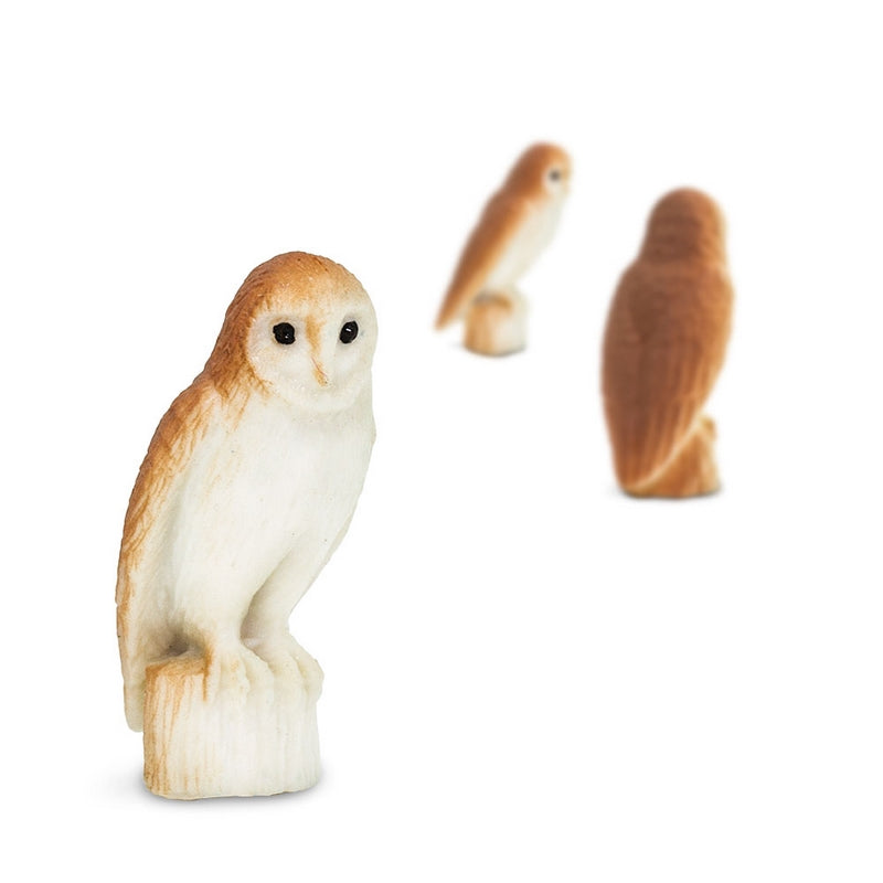 Safari Ltd Barn Owls Good Luck Minis