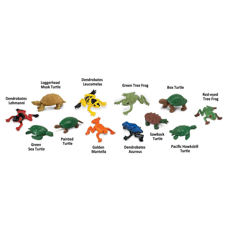 Safari Ltd Frogs & Turtles Bulk Bag