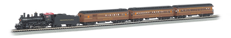 Bachmann The Broadway Limited PassengerTrain Set w/4-6-0 Steam Loco N