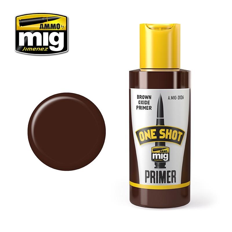 Ammo One Shot Primer Brown Oxide Primer-60ml