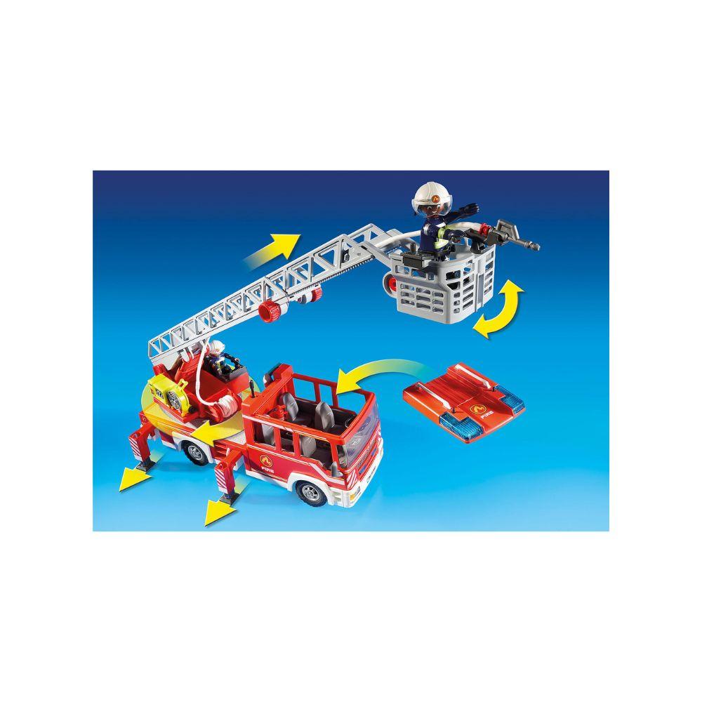 Playmobil Fire Engine With Ladder