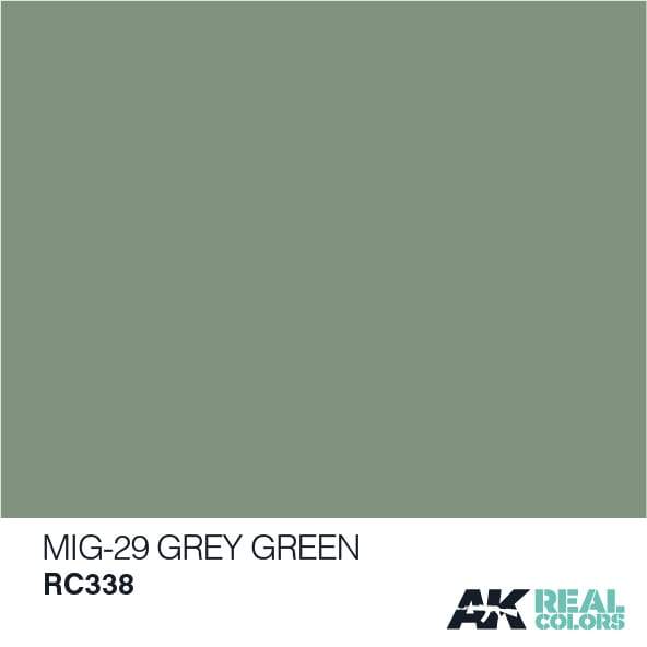 AK Interactive Real Colours Mig-29 GreyGreen 10ml