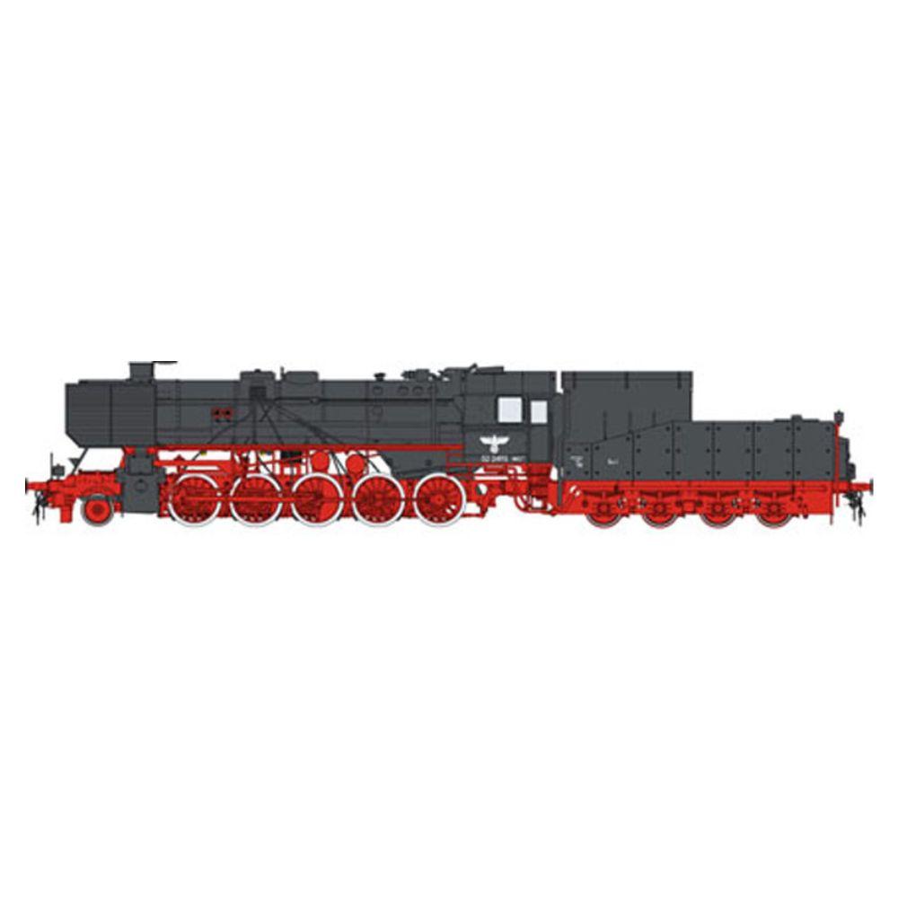 Hobbyboss 1:72 Gmn Kriegslokomotive BR52