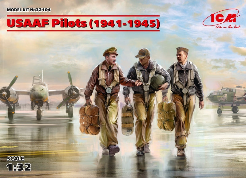 ICM 1:32 Usaaf Pilots (1941-45) (3)