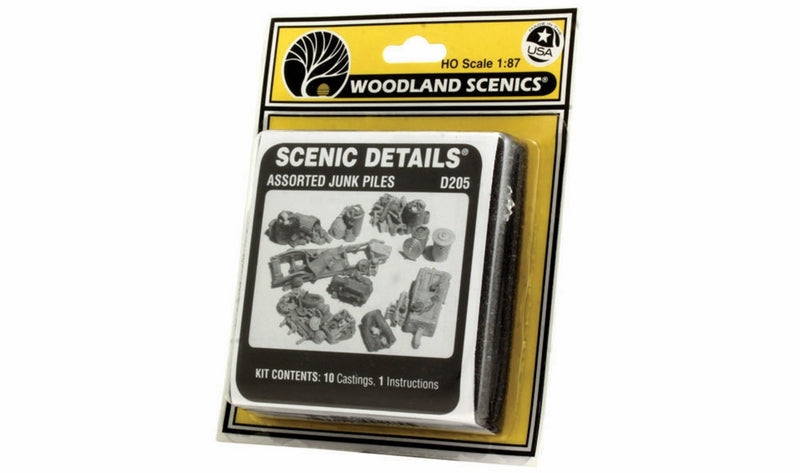 Woodland Scenics Assorted Junk Piles ScDetails *