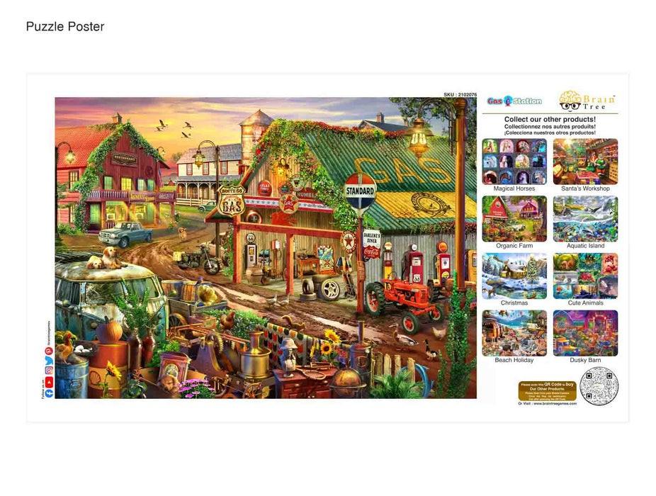 Gas Station Jigsaw Puzzle 1000 Piece