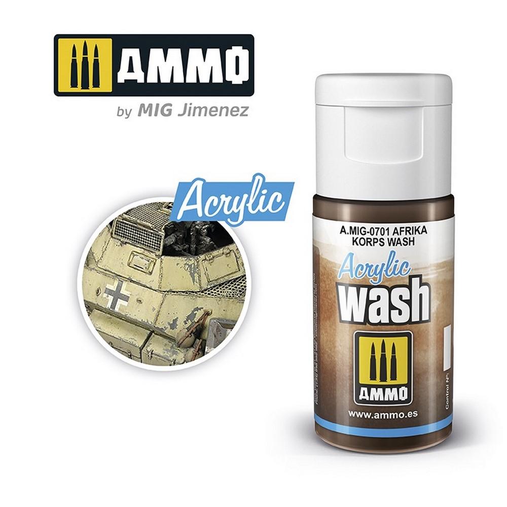 Ammo Acrylic Wash Afrika Korps